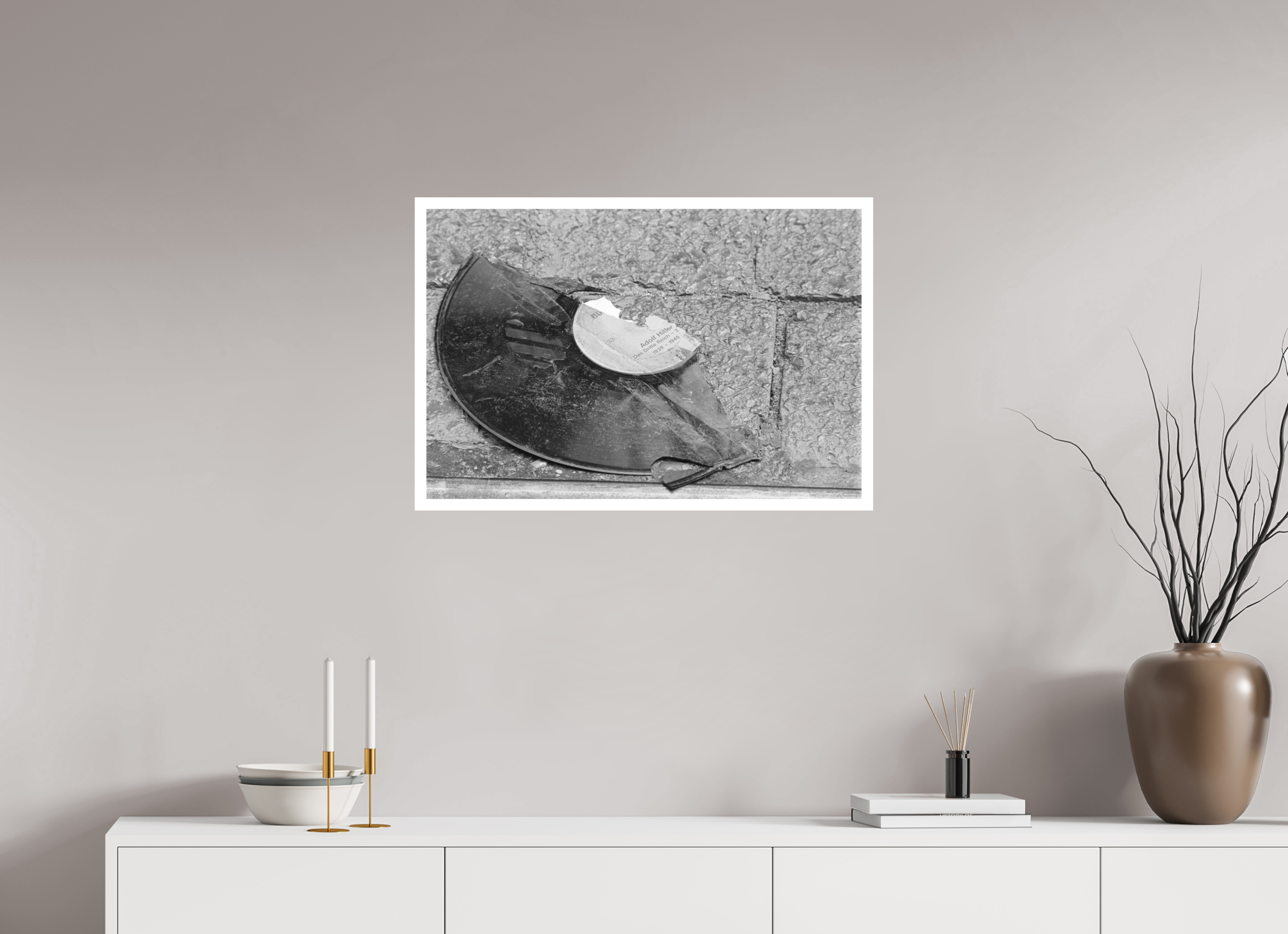 75 x 50 cm, 1. Foto mit Weißrand Nie wieder… (3)