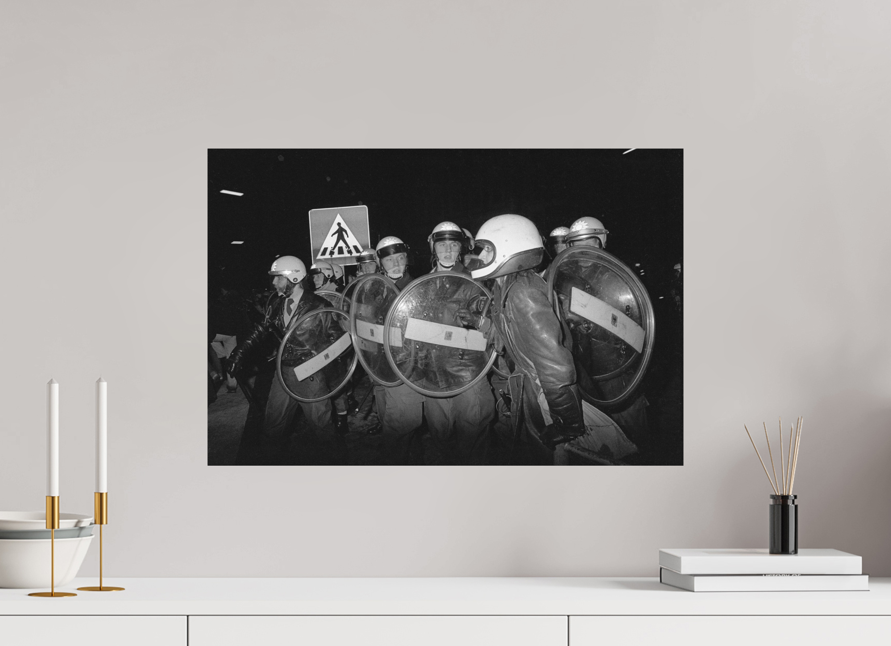 60 x 40 cm, 2. Foto auf Alu-Dibond Johannes Hartmann: Ich tu mal so, als wäre nix... (S/W-Foto)