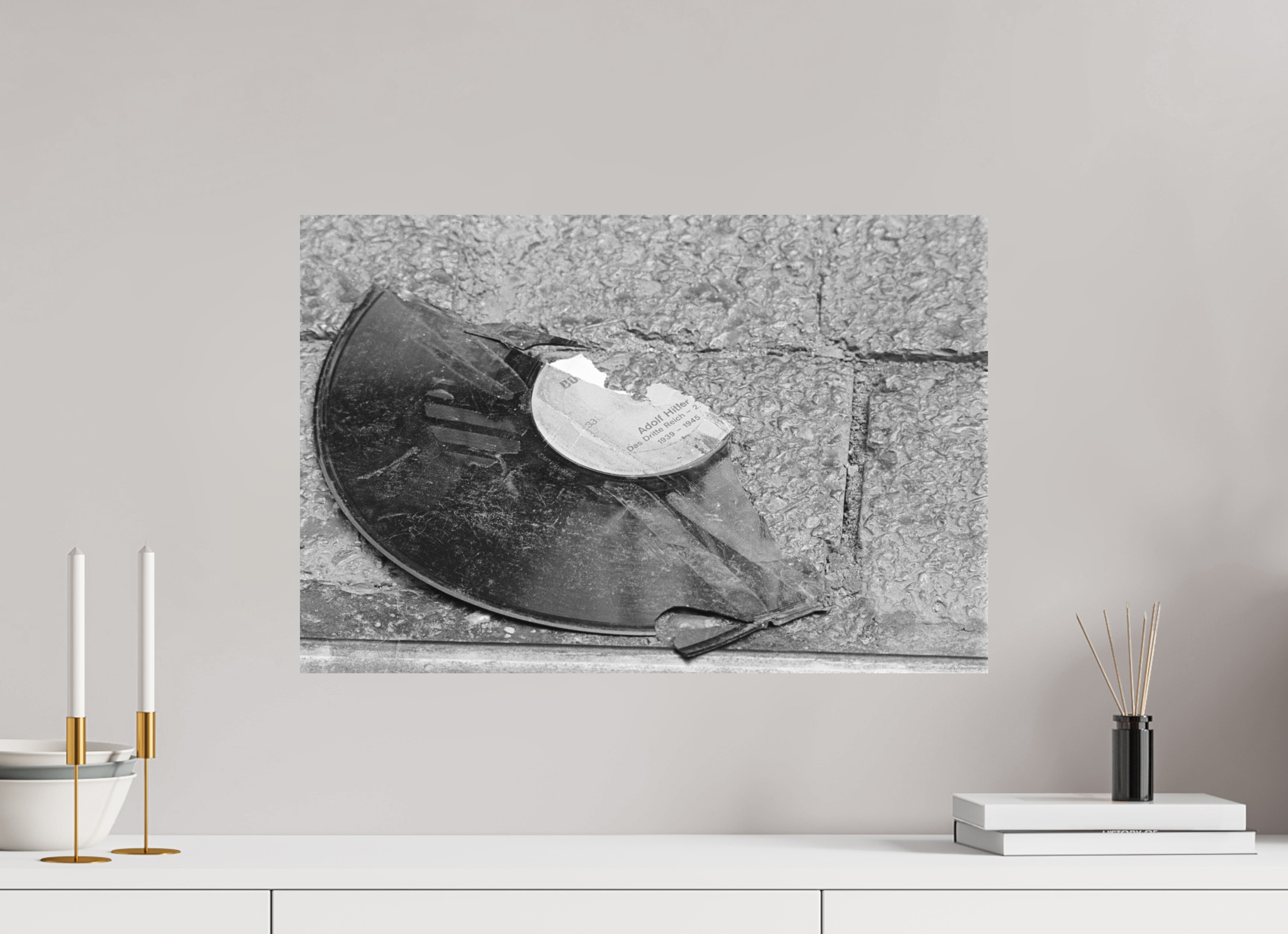 60 x 40 cm, 2. Foto auf Alu-Dibond Nie wieder… (3)