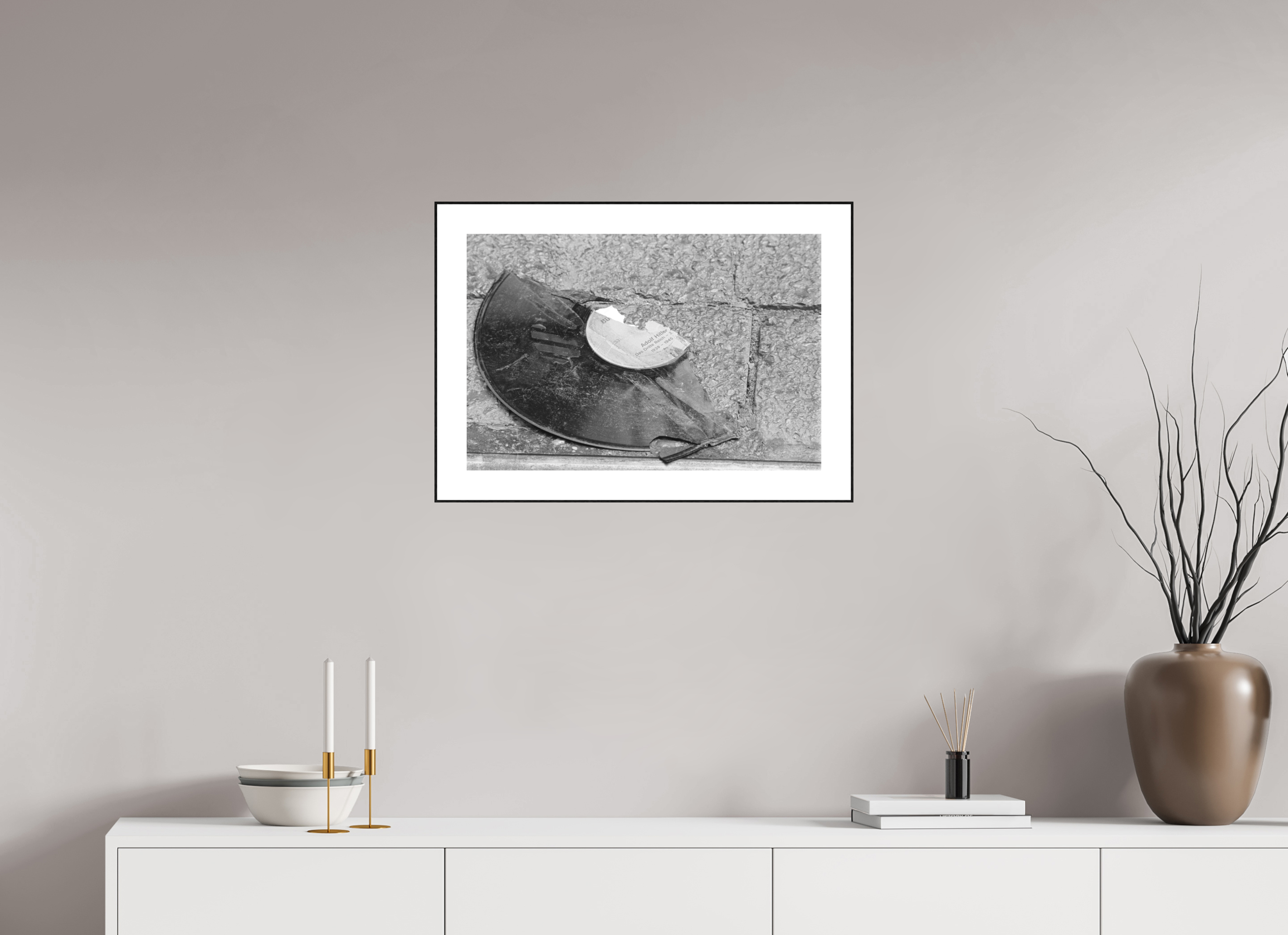60 x 40 cm, 3b. Foto in ArtBox (4mm) mit Weißrand Nie wieder… (3)