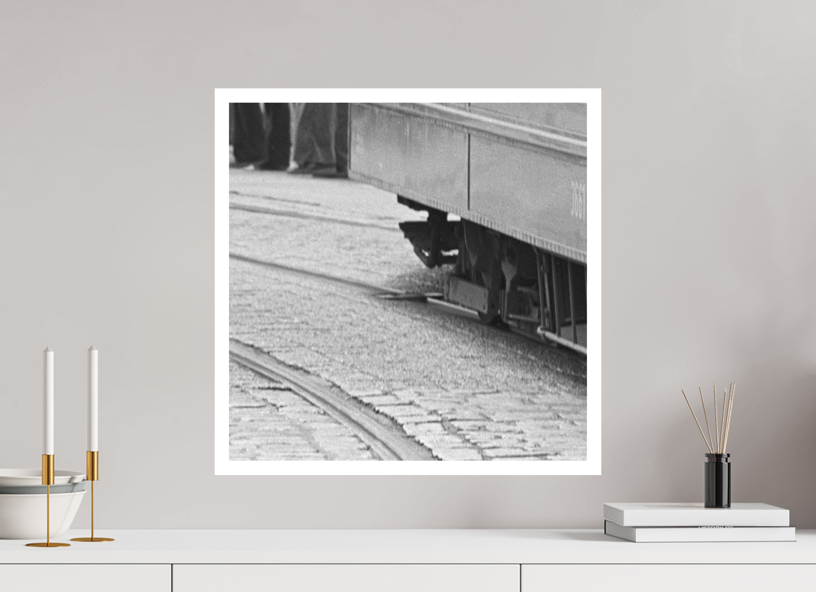 50 x 50 cm, 1. Foto mit Weißrand Nie wieder… (2)