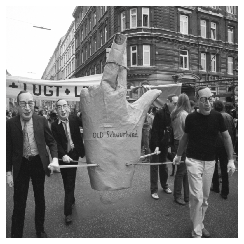 Main image Johannes Hartmann: Old Schwurhand (S/W-Foto)