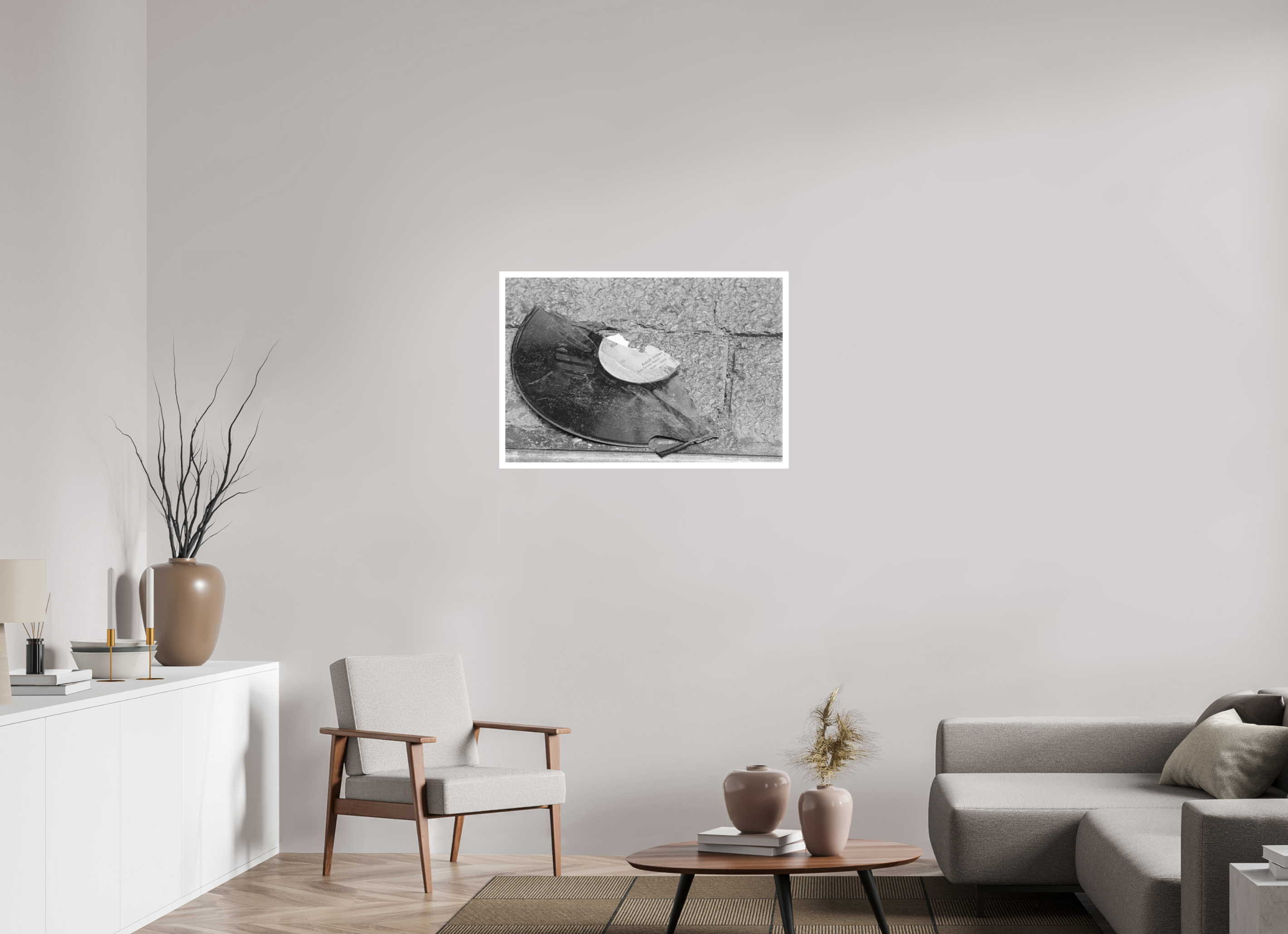 90 x 60 cm, 1. Foto mit Weißrand Nie wieder… (3)