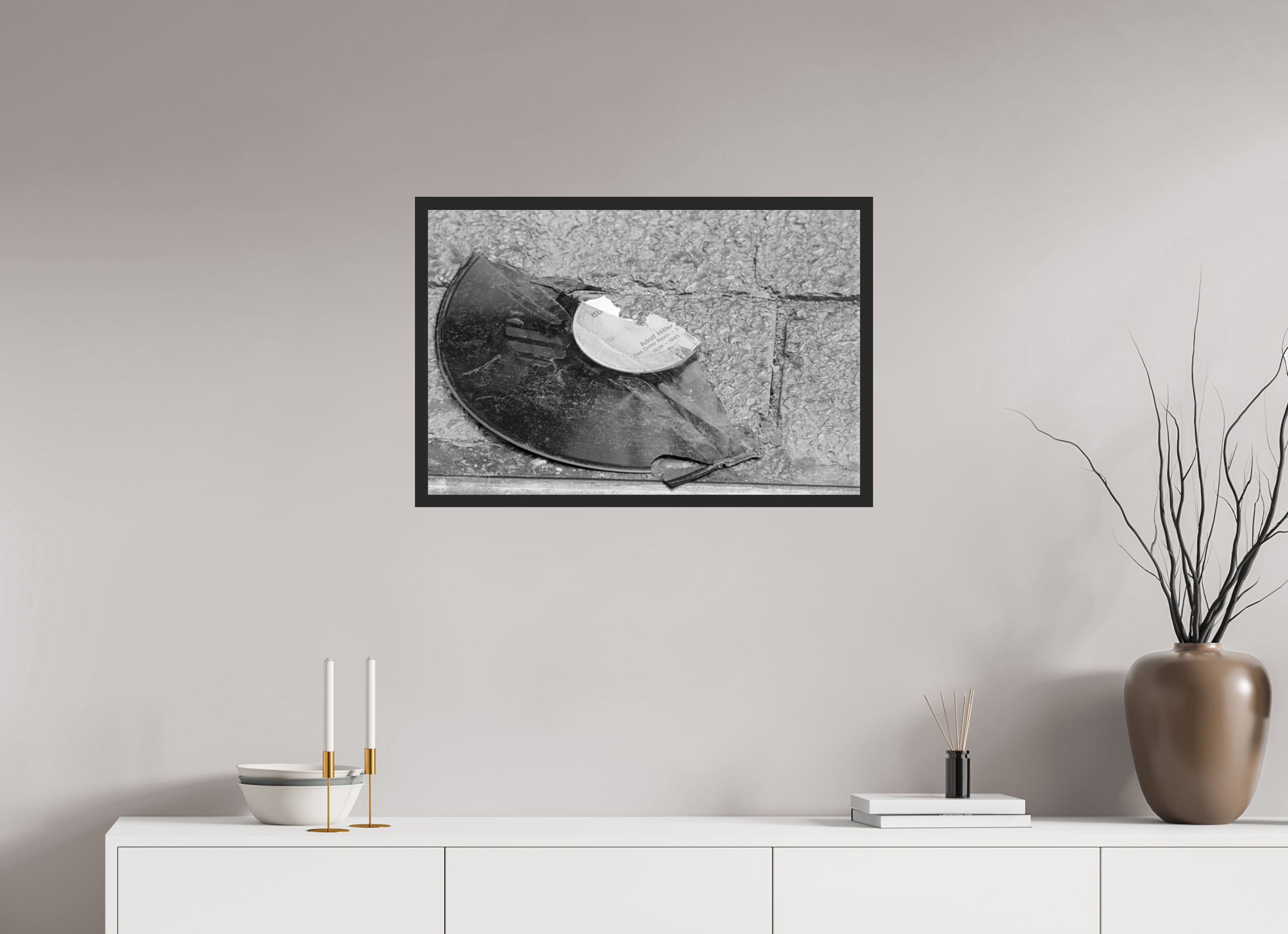 75 x 50 cm, 4a. Foto im Holz-Rahmen (20mm) Nie wieder… (3)