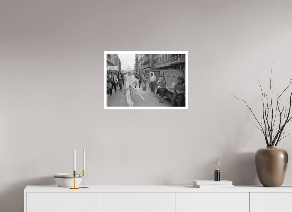 60 x 40 cm, 1. Foto mit Weißrand Johannes Hartmann: Christopher Street Day 2 (S/W-Foto)