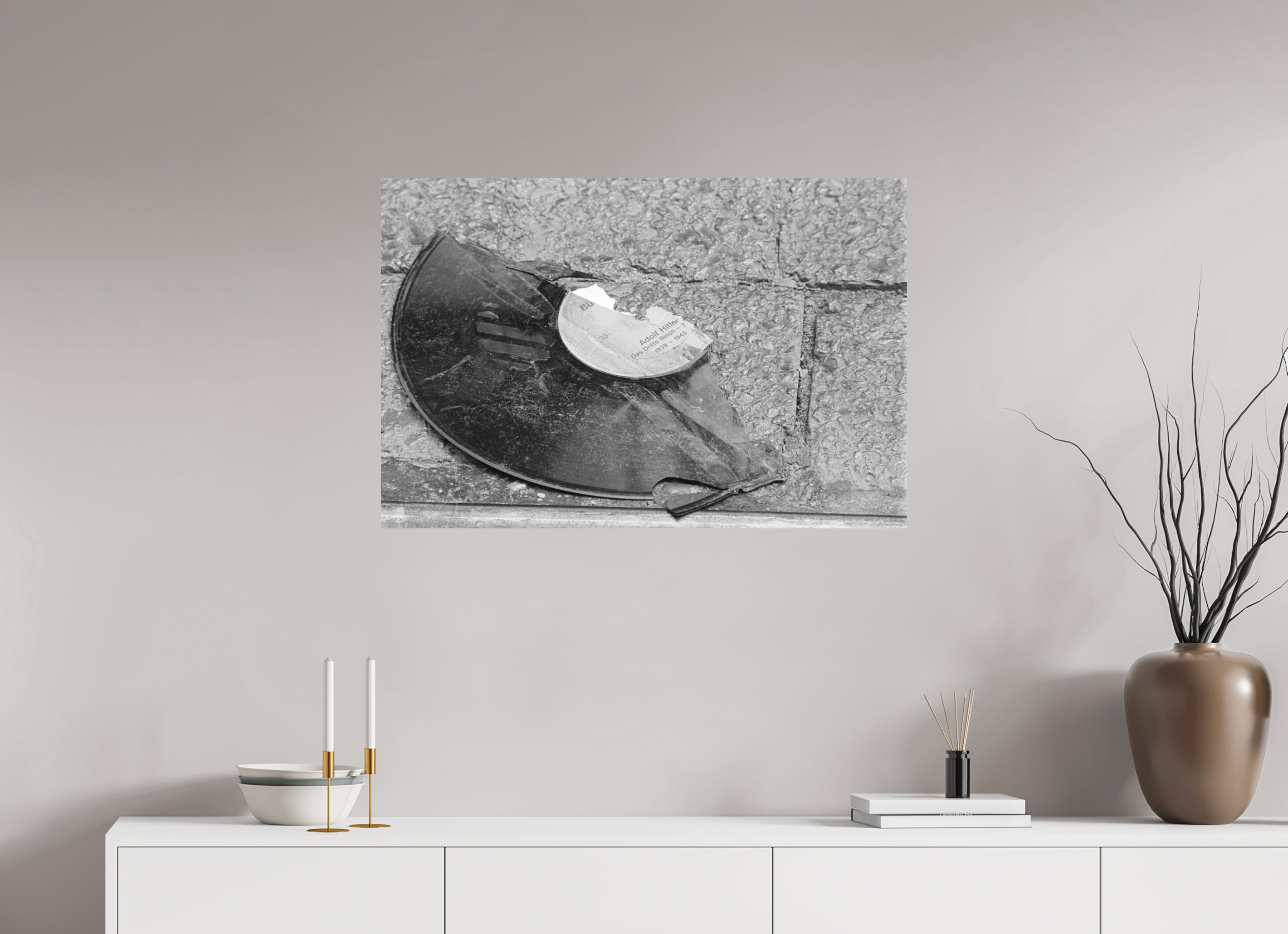 90 x 60 cm, 2. Foto auf Alu-Dibond Nie wieder… (3)